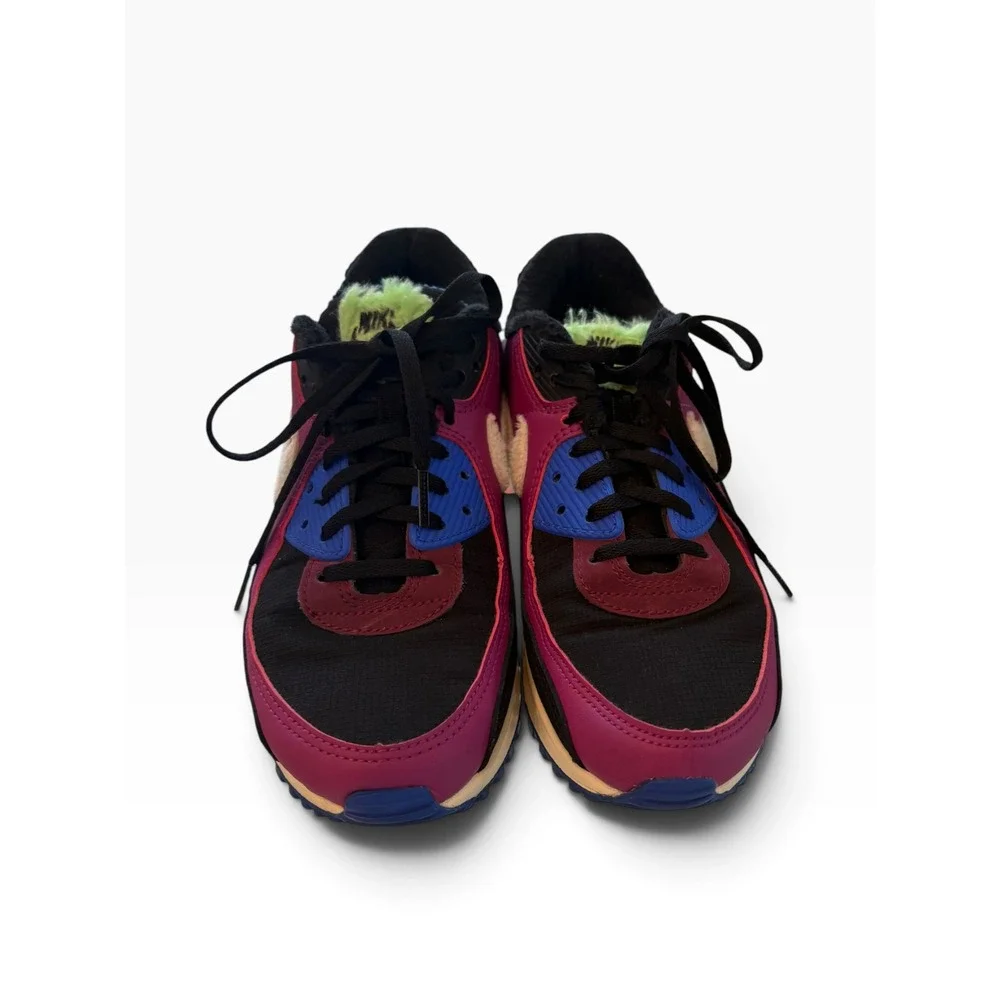 Nike Air Max 90 Premium Cactus Flower Womens Sneakers CT1891-500 Size 8.5